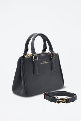 Sac à main en cuir vegan Neuilly - Noir