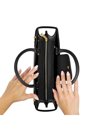 Sac à main en cuir Orsay - Noir