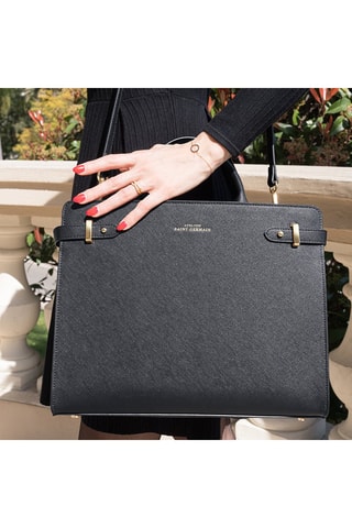 Sac à main en cuir Orsay - Noir