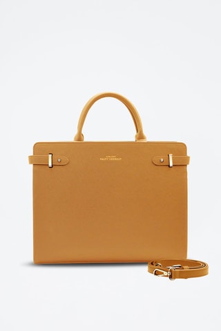 Sac à main en cuir vegan Orsay - Marron