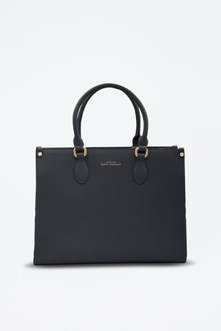 Sac à main en cuir vegan Cabourg - Noir