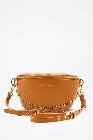 Sac banane en cuir - Marron