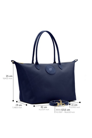 Sac porté épaule Etretat - Bleu