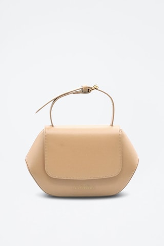 Sac bandoulière en cuir vegan Saint-Germain - Beige