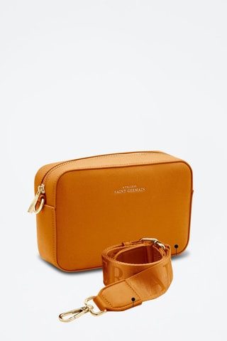 Sac bandoulière en cuir Chantilly - Marron
