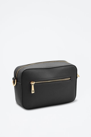 Sac bandoulière en cuir Chantilly - Noir
