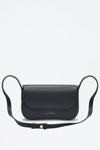 Sac porté épaule en cuir vegan Monceau - Noir