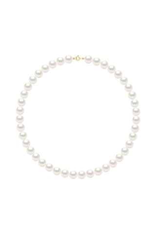 Collier Or jaune et perles de culture d'eau douce