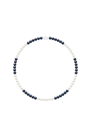 Collier - Or blanc et perles de culture d'eau douce