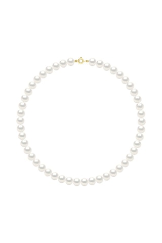 Collier Or jaune et perles de culture d'eau douce