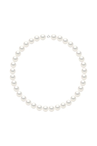 Collier Or blanc et perles de culture d'eau douce