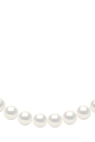 Collier Or blanc et perles de culture d'eau douce