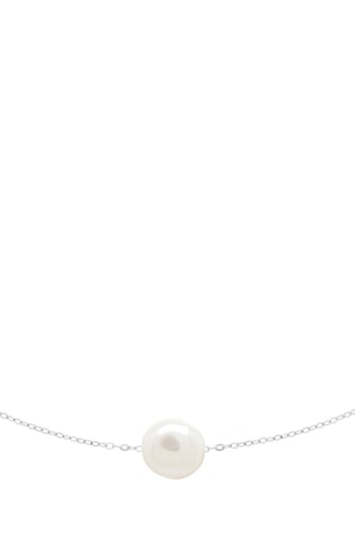 Collier Argent et perles de culture d'eau douce