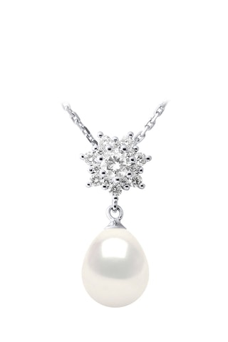 Collier Argent et perle de culture d'eau douce