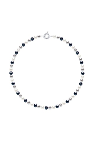 Collier Argent et perles de culture d'eau douce