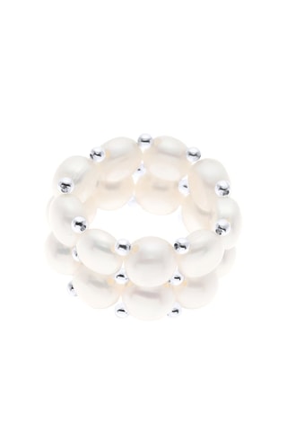 Bague  Perles de culture d'eau douce