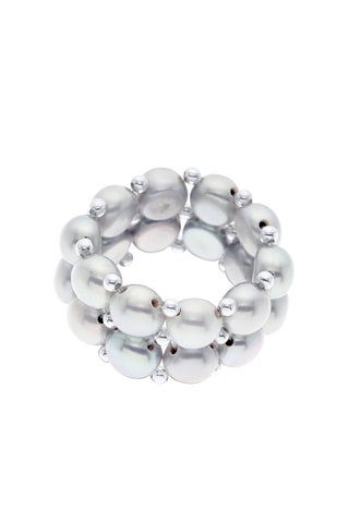 Bague  Perles de culture d'eau douce