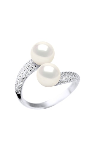 Bague Argent et perles de culture d'eau douce