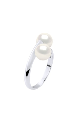 Bague Argent et perles de culture d'eau douce
