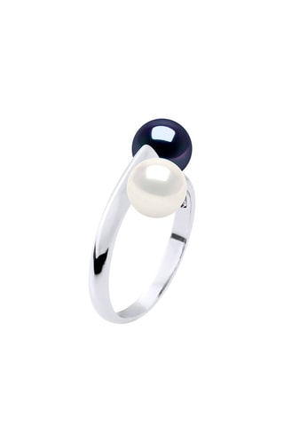 Bague Argent et perles de culture d'eau douce