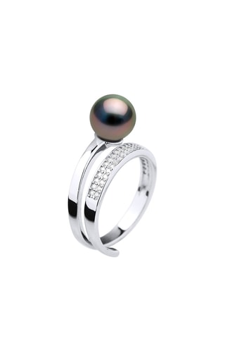 Bague Argent et perle de culture