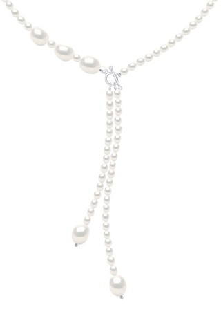 Collier Argent et perles de culture d'eau douce
