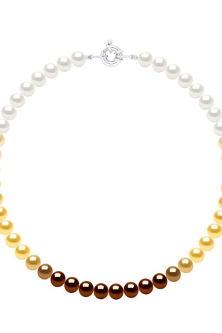Collier Argent et perles de culture d'eau douce