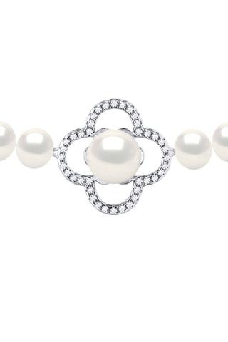 Collier Argent et perles de culture d'eau douce