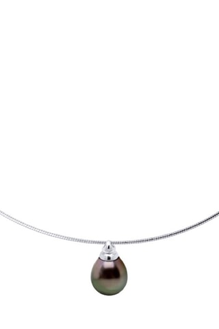 Collier Argent et perle de culture de Tahiti