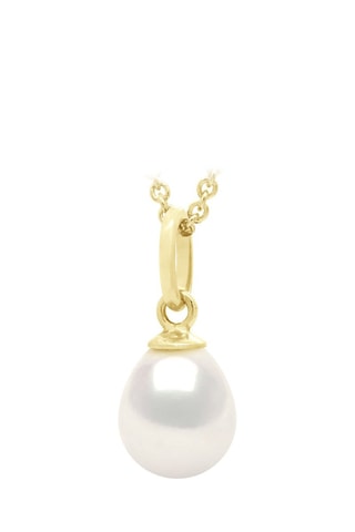 Pendentif Or jaune et perle de culture