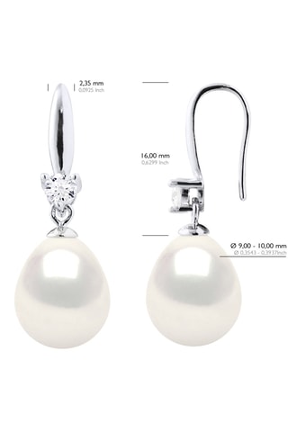 Boucles d'oreilles Argent et perles de culture
