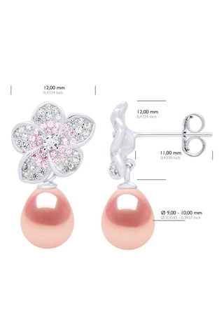 Boucles d'oreilles Argent et perles de culture