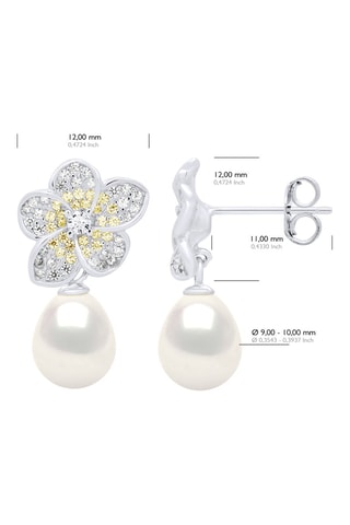 Boucles d'oreilles Argent et perles de culture