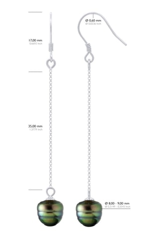 Boucles d'oreilles Argent et perles de culture