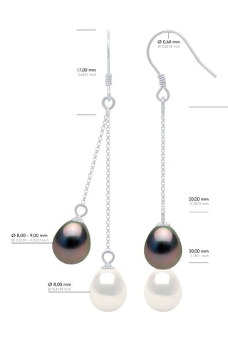 Boucles d'oreilles Argent et perles de culture