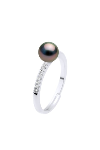 Bague Argent et perle de culture