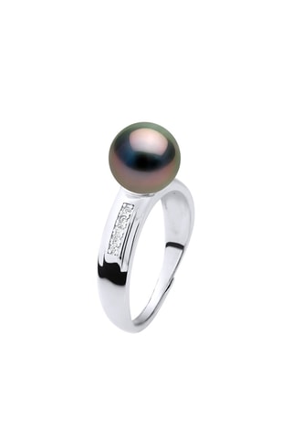 Bague Argent et perle de culture
