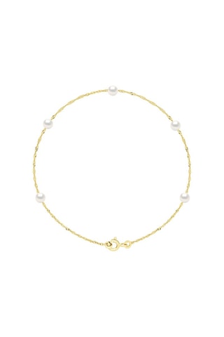 Bracelet Or jaune et perles de culture