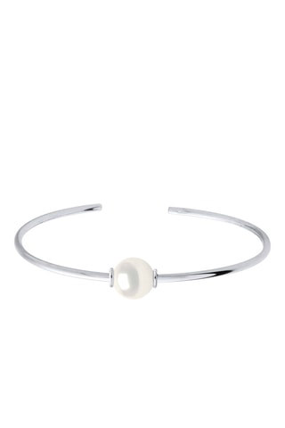 Jonc Argent et perle de culture