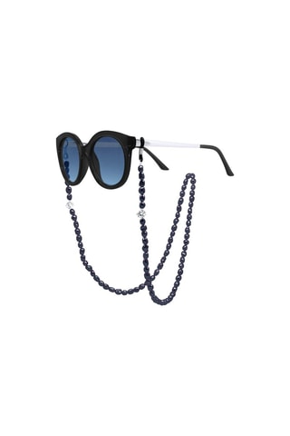 Chaîne pour lunettes - Argent et perles de culture d'eau douce - 65 cm