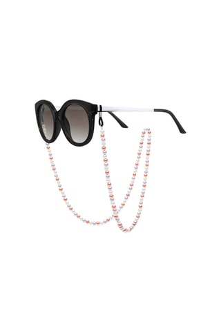 Chaîne pour lunettes - Perles de culture d'eau douce - 65 cm