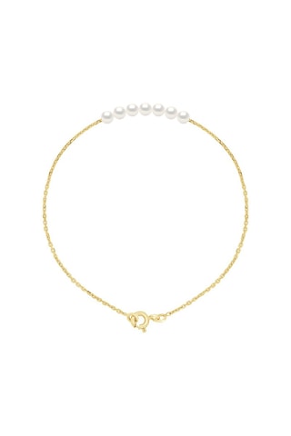 Bracelet Or jaune et perles de culture
