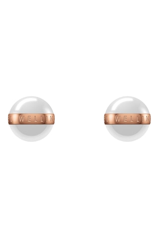 Oorbellen Aspiration Earrings - Keramiek en Doublé Roségoud