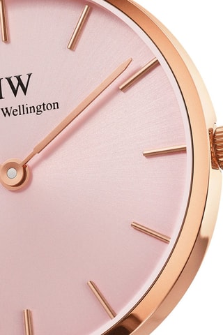 Stalen Quartz Horloge Petite Melrose - 32 mm - Roségoudkleurig en goudkleurig