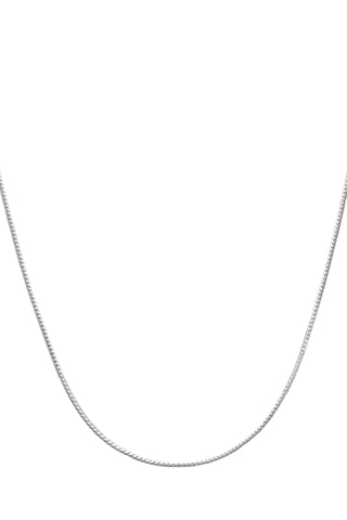 Ketting Elan Flat Chain - Zilverkleurig