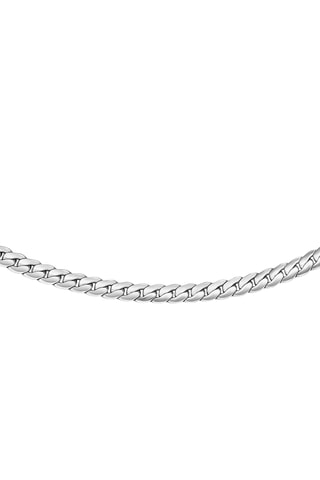 Ketting Elan Flat Chain - Zilverkleurig