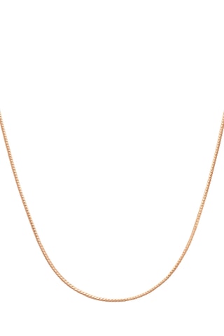 Ketting Elan Flat Chain - Roségoudkleurig