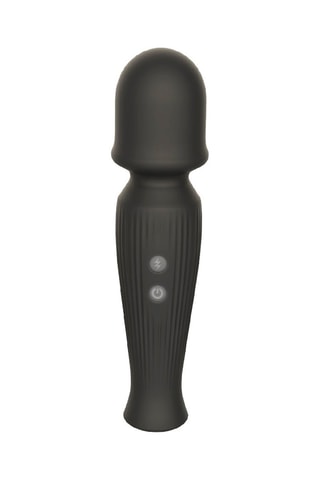 Vibrador Wand Preto - 18 cm