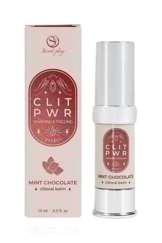 Bálsamo estimulante do clitóris com chocolate e menta - 15 ml