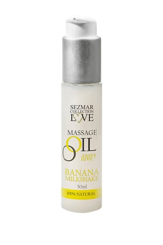 Huile de massage comestible - Milkshake banane - 50 ml